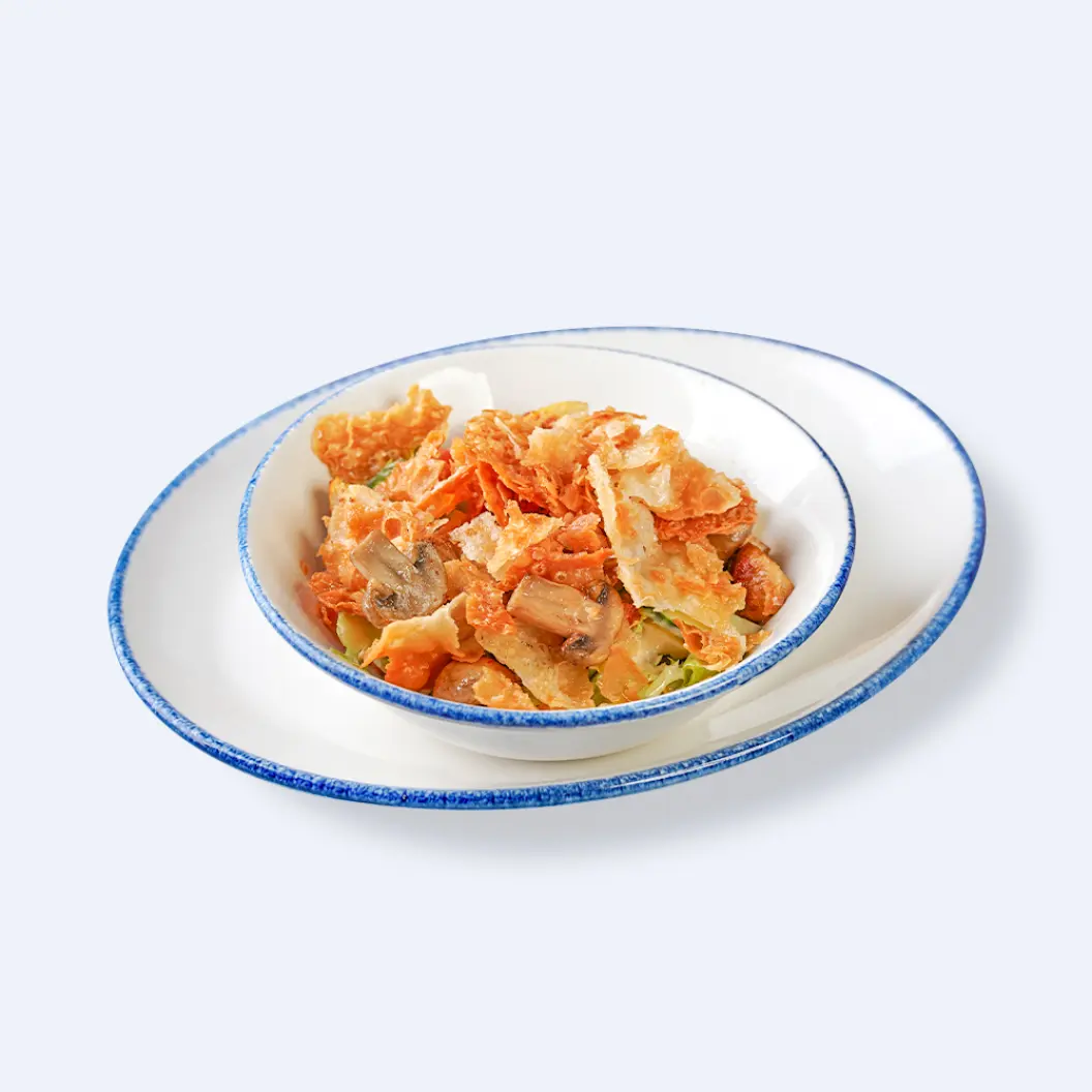 Ялта: Согревающий с теплой курицей, грибами и овощами