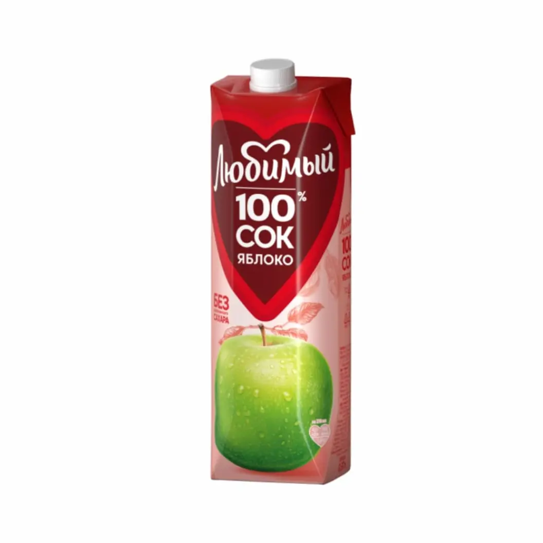 Кафе Мама Пицца: Сок Любимый яблоко