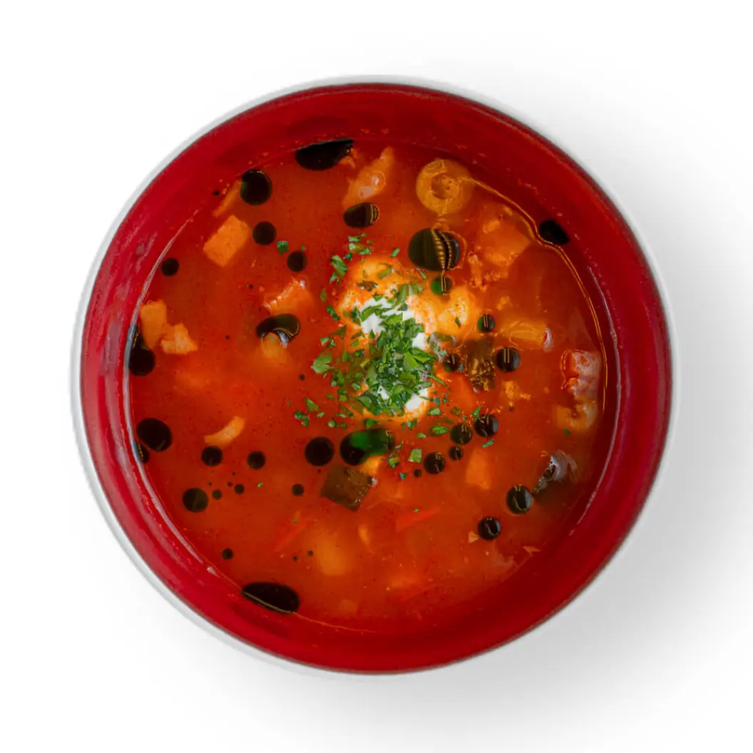 Пряный Кролик: Солянка домашняя с тремя видами мяса