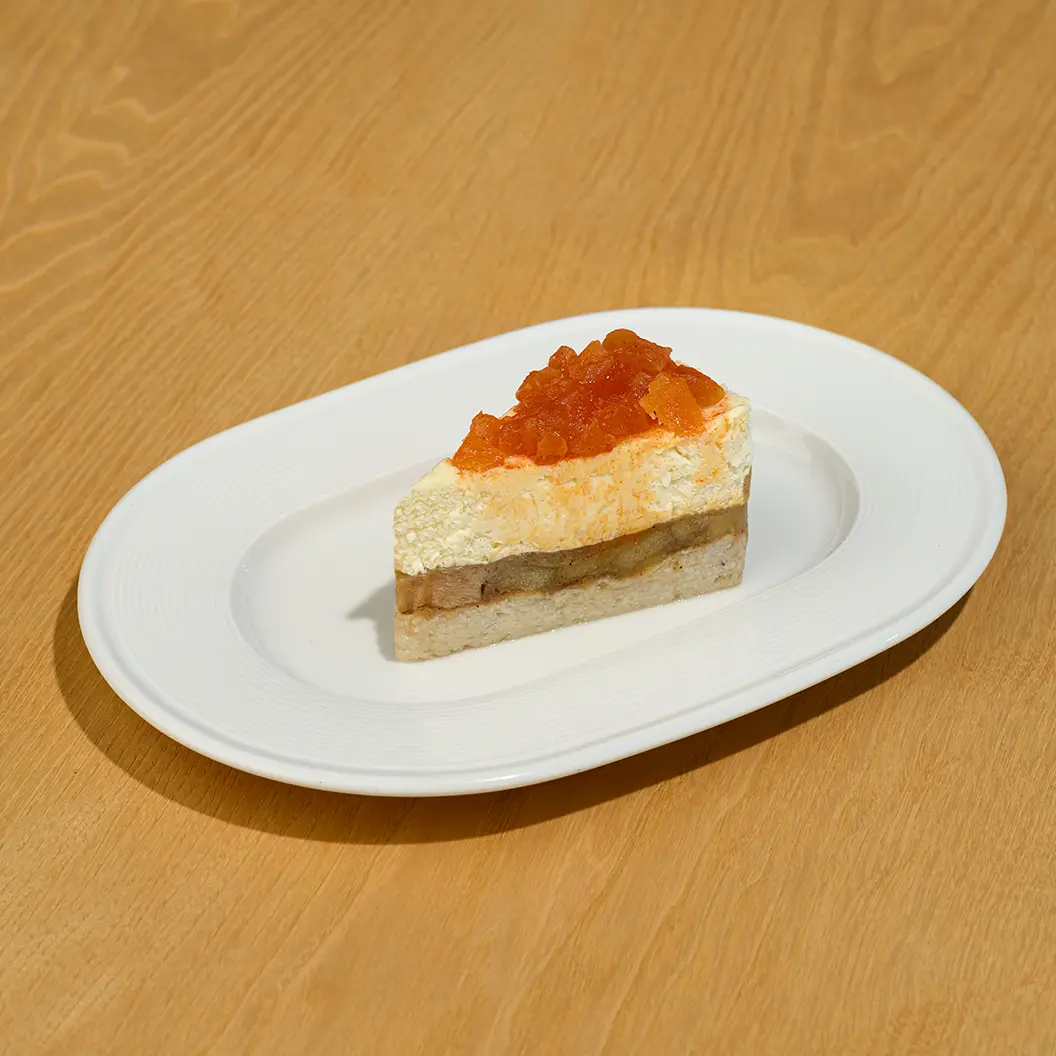 Кофе Семь: Муссовая шарлотка с яблоками