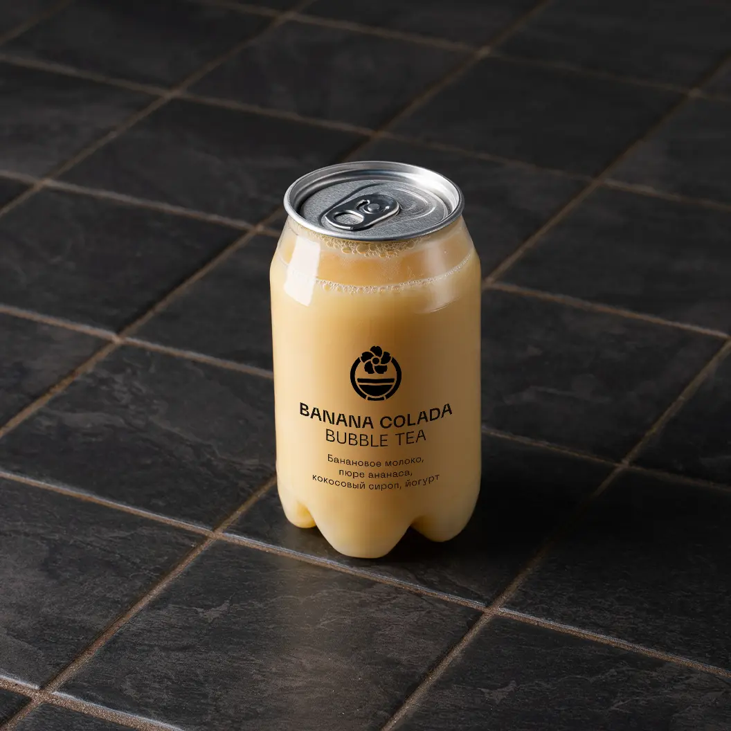 MINBO: Banana Colada Bubble Tea