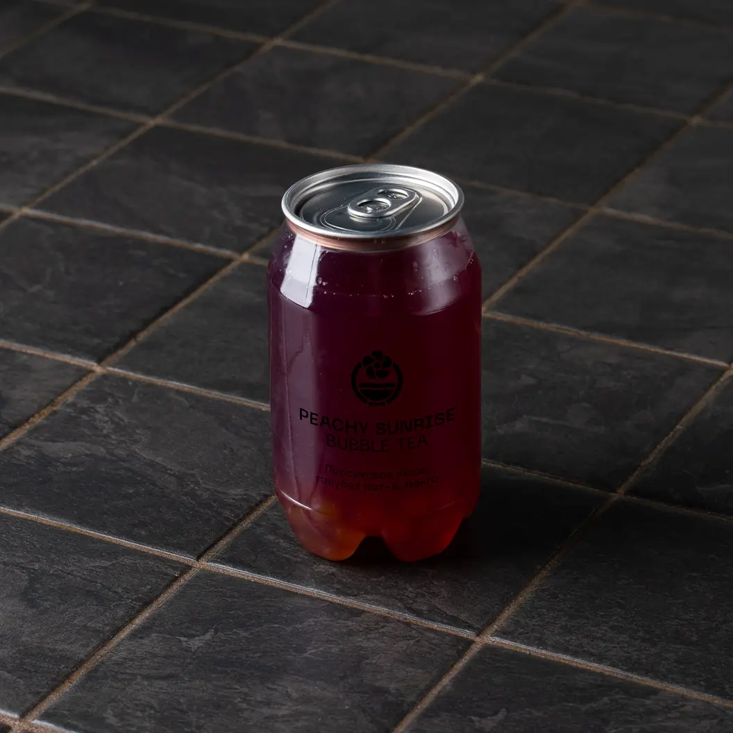 MINBO: Peachy Sunrise Buble Tea