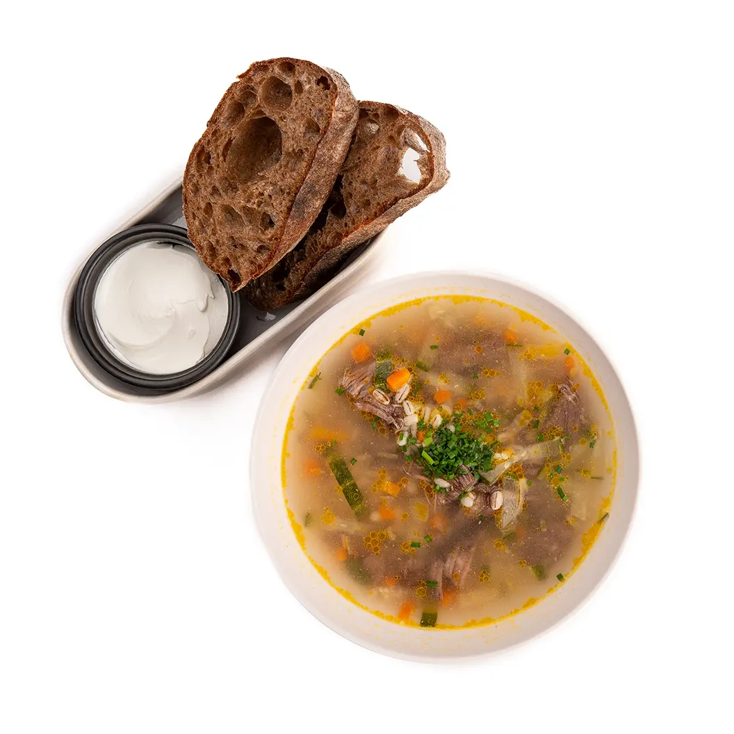 Пряный Кролик: Рассольник с томлёной говядиной и солёными огурцами