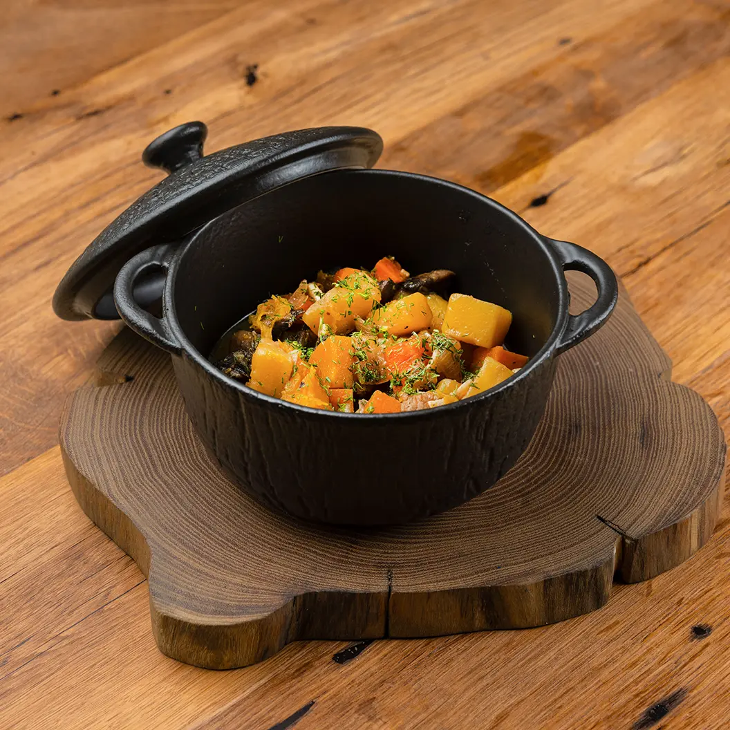 Сыр Бор: Жаркое из свинины с тыквой