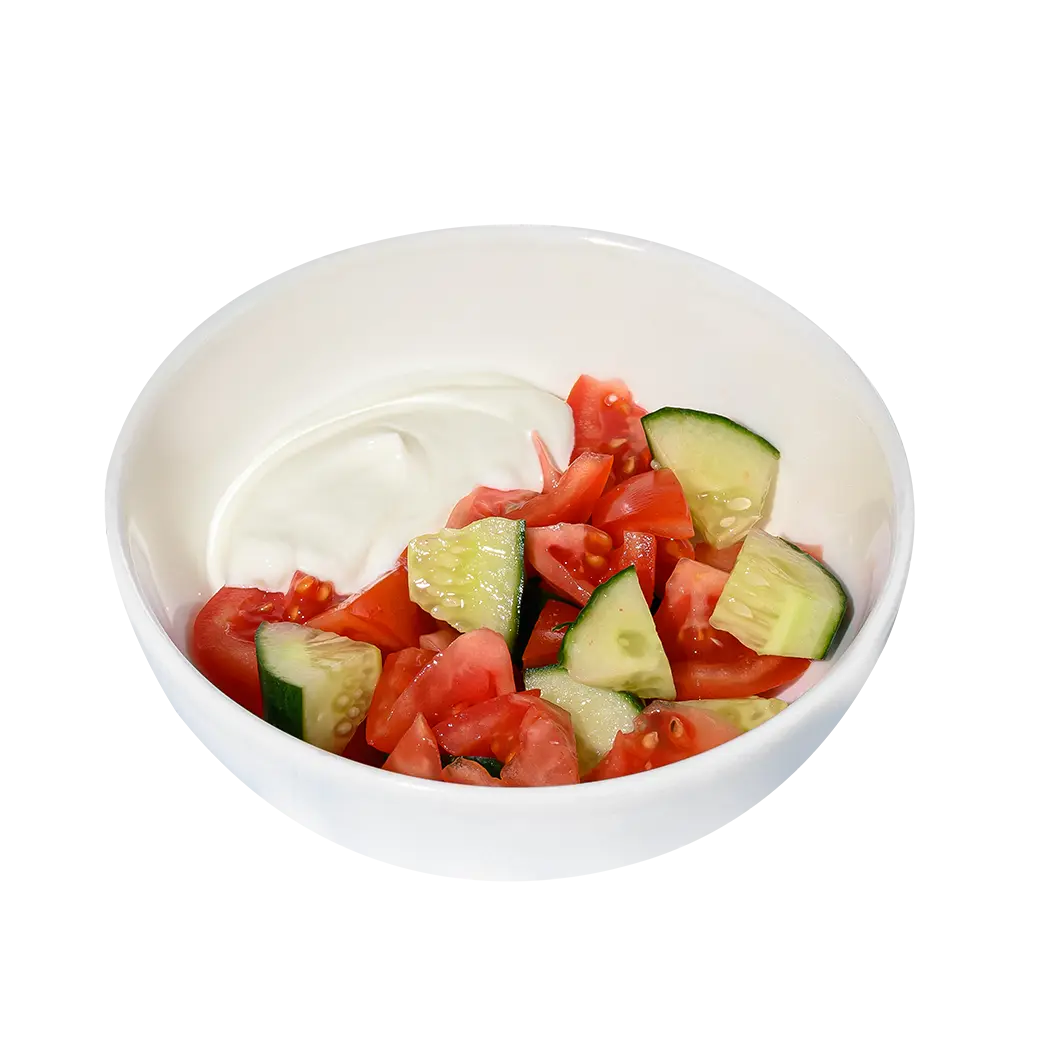 Мама Пицца: Салат из свежих овощей