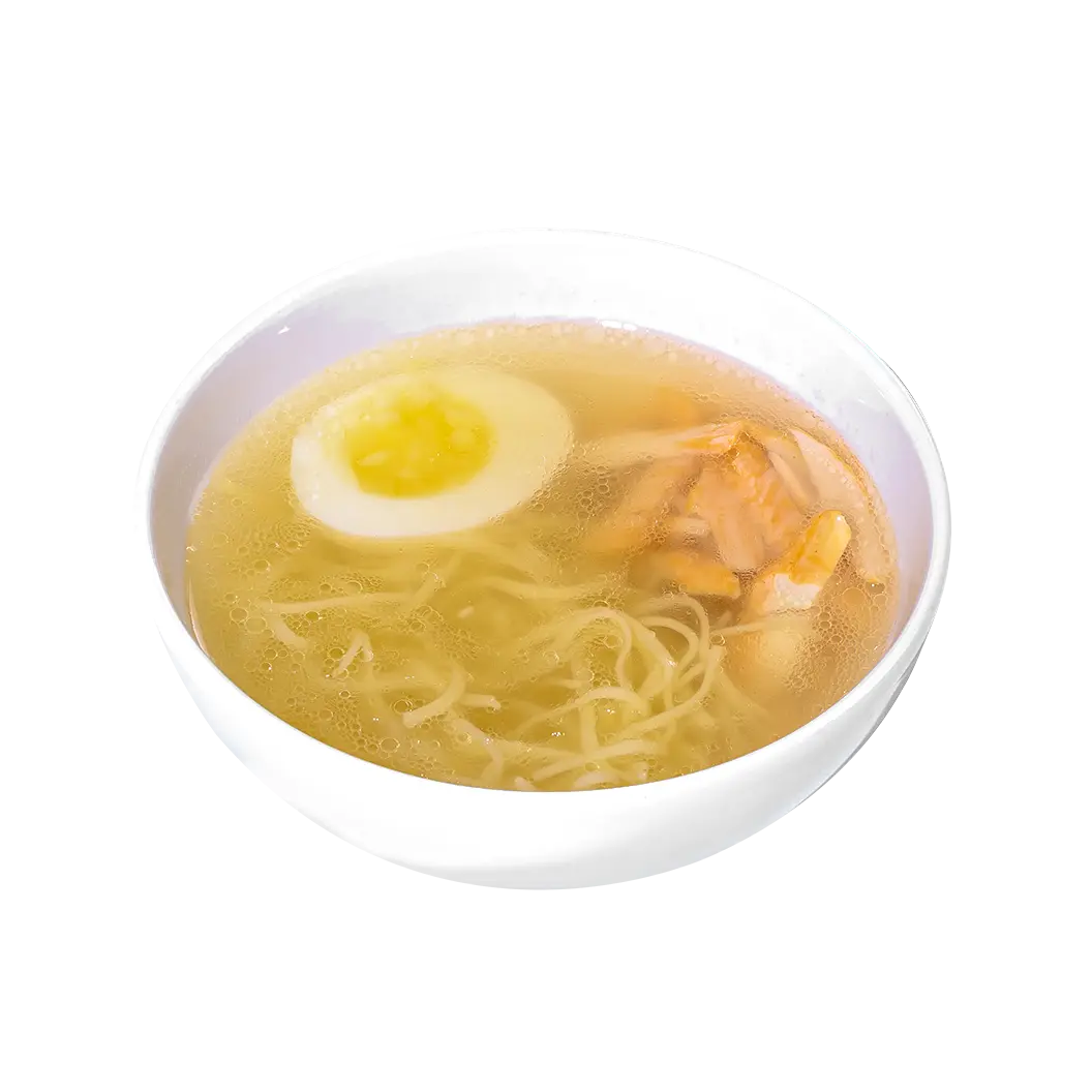 Мама Пицца: Суп-лапша с курицей и яйцом