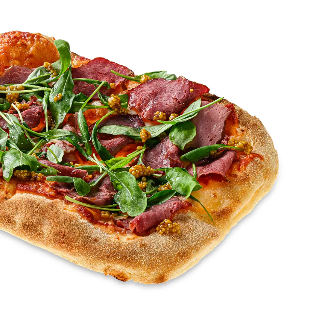 Мама Пицца: С говядиной и рукколой