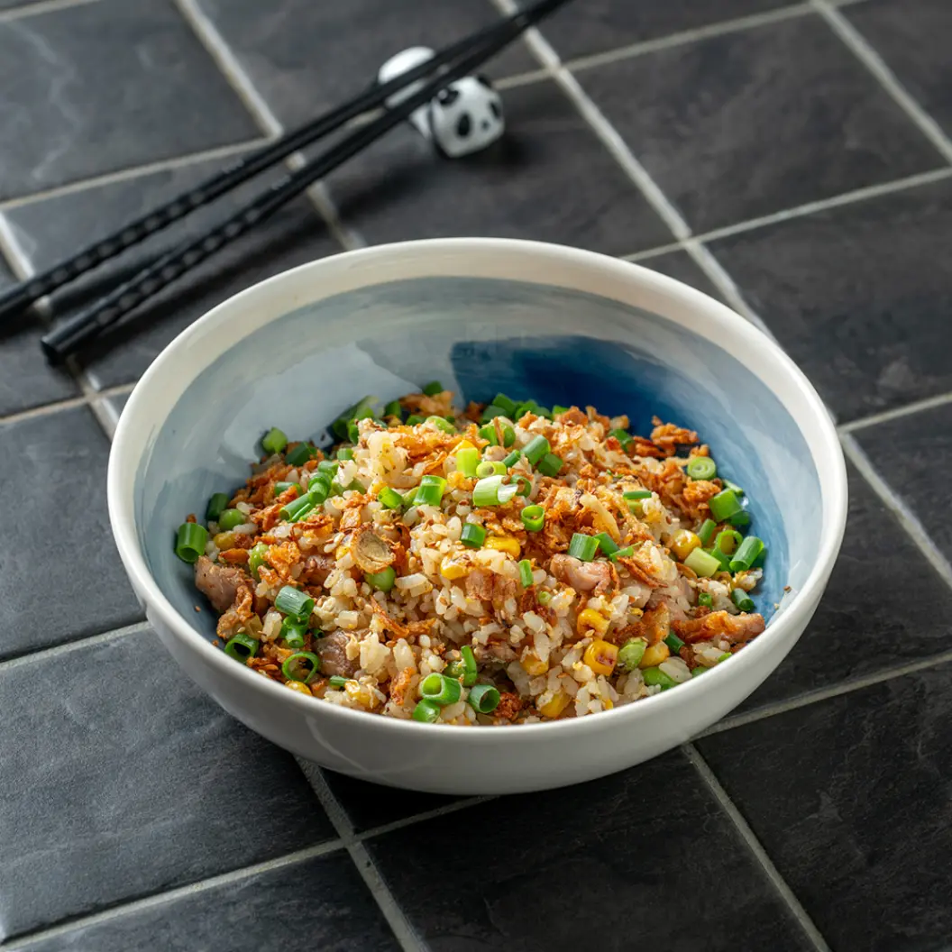 MINBO: Тяхан с курицей