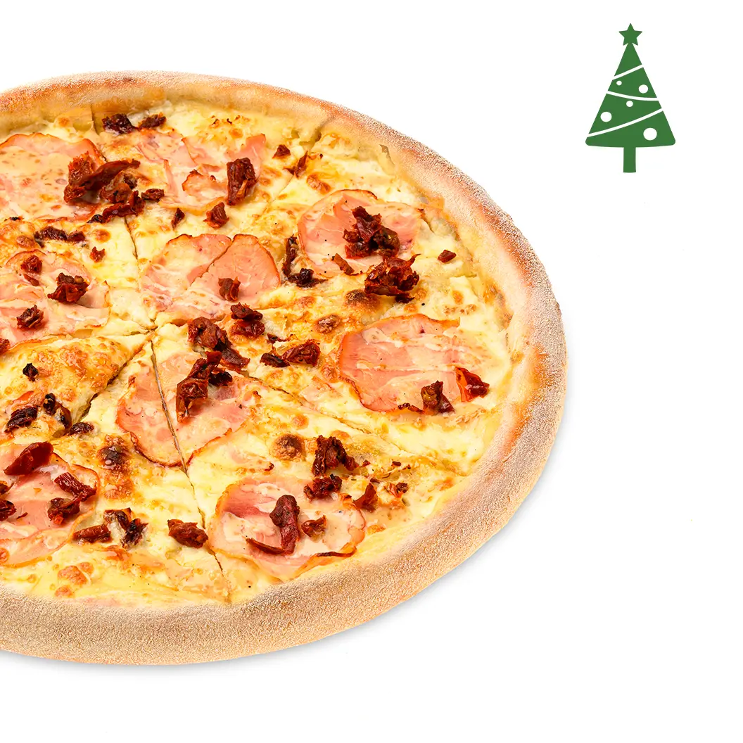 Мама Пицца: С индейкой и ореховым соусом