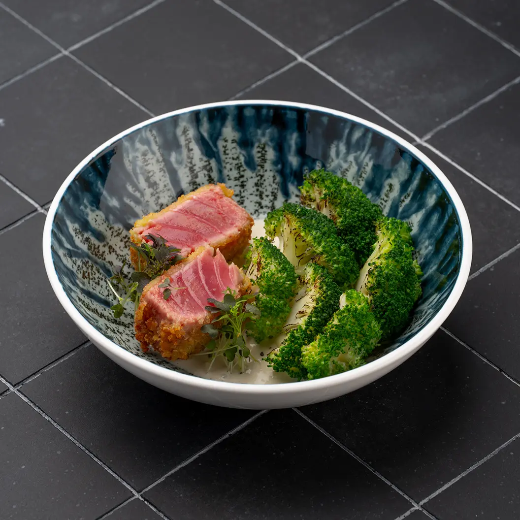 MINBO: Кацу из тунца с брокколи