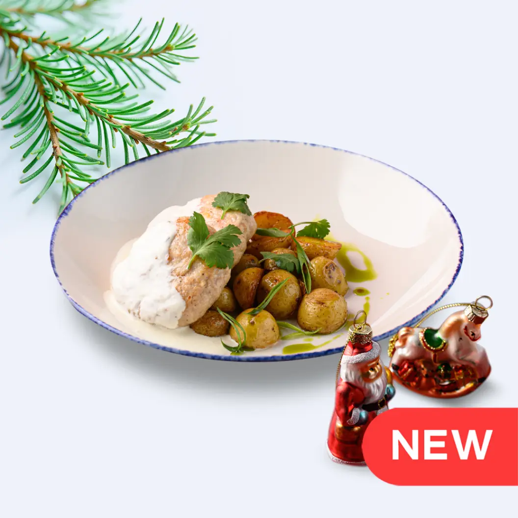 Ялта: Щучьи котлеты с картофелем бэби