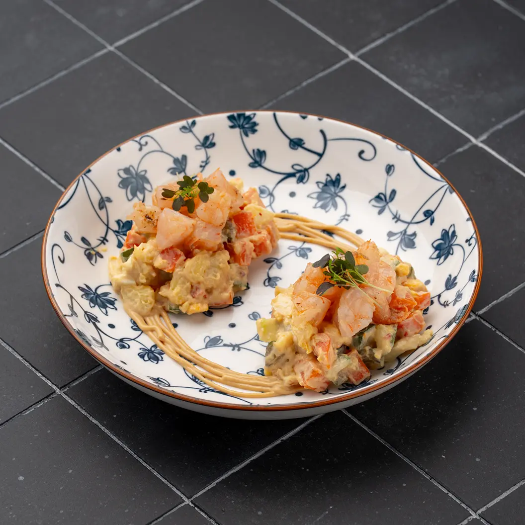 MINBO: Японский оливье с креветками