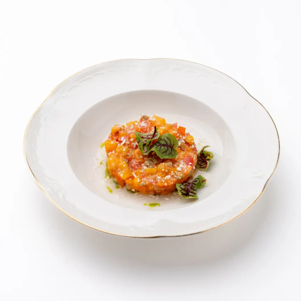 Нино играет в домино: Тартар из хурмы