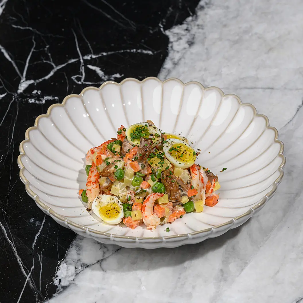 Пижоны: Оливье с цесаркой