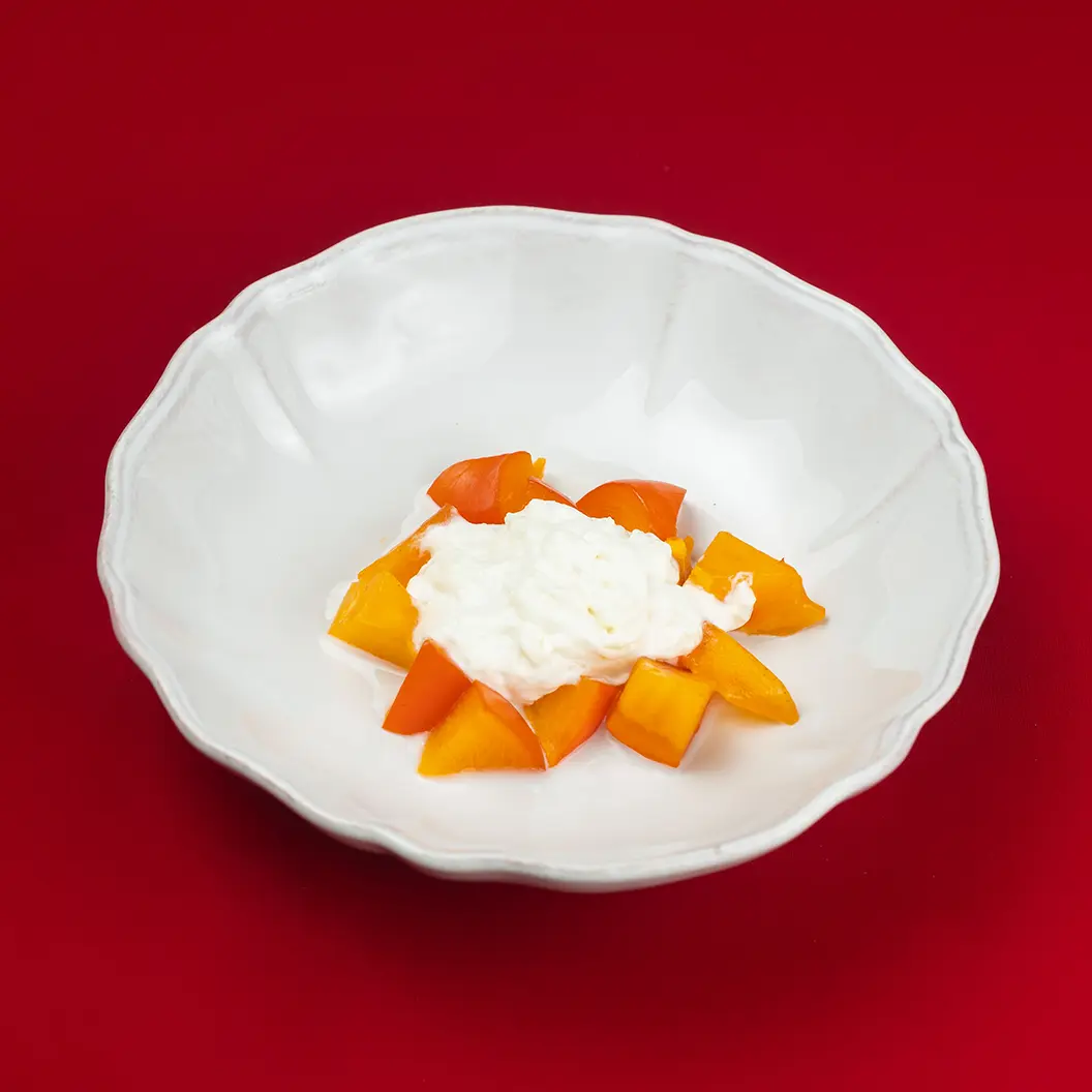 Сыр Бор: Страчателла с хурмой