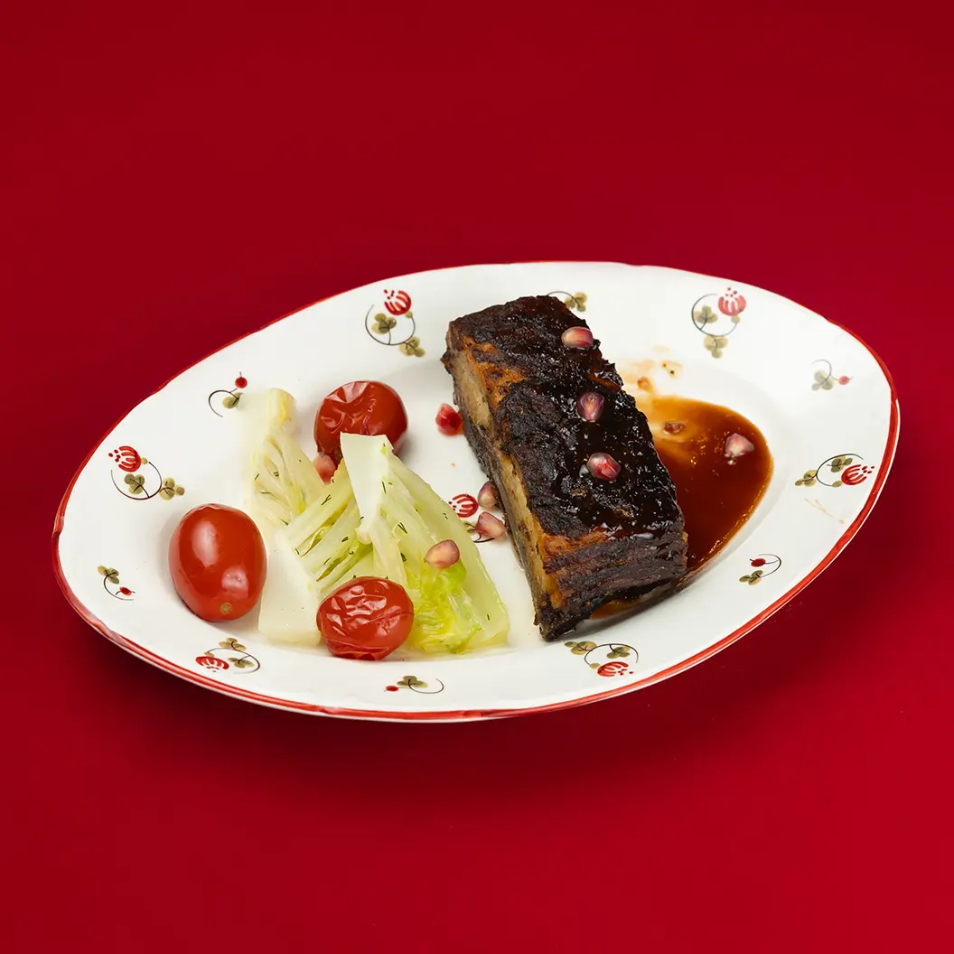 Сыр Бор: Свиное ребро томленое