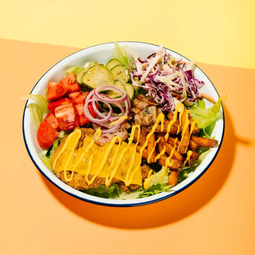 Ронни бургер-клуб: Боул чикен батат