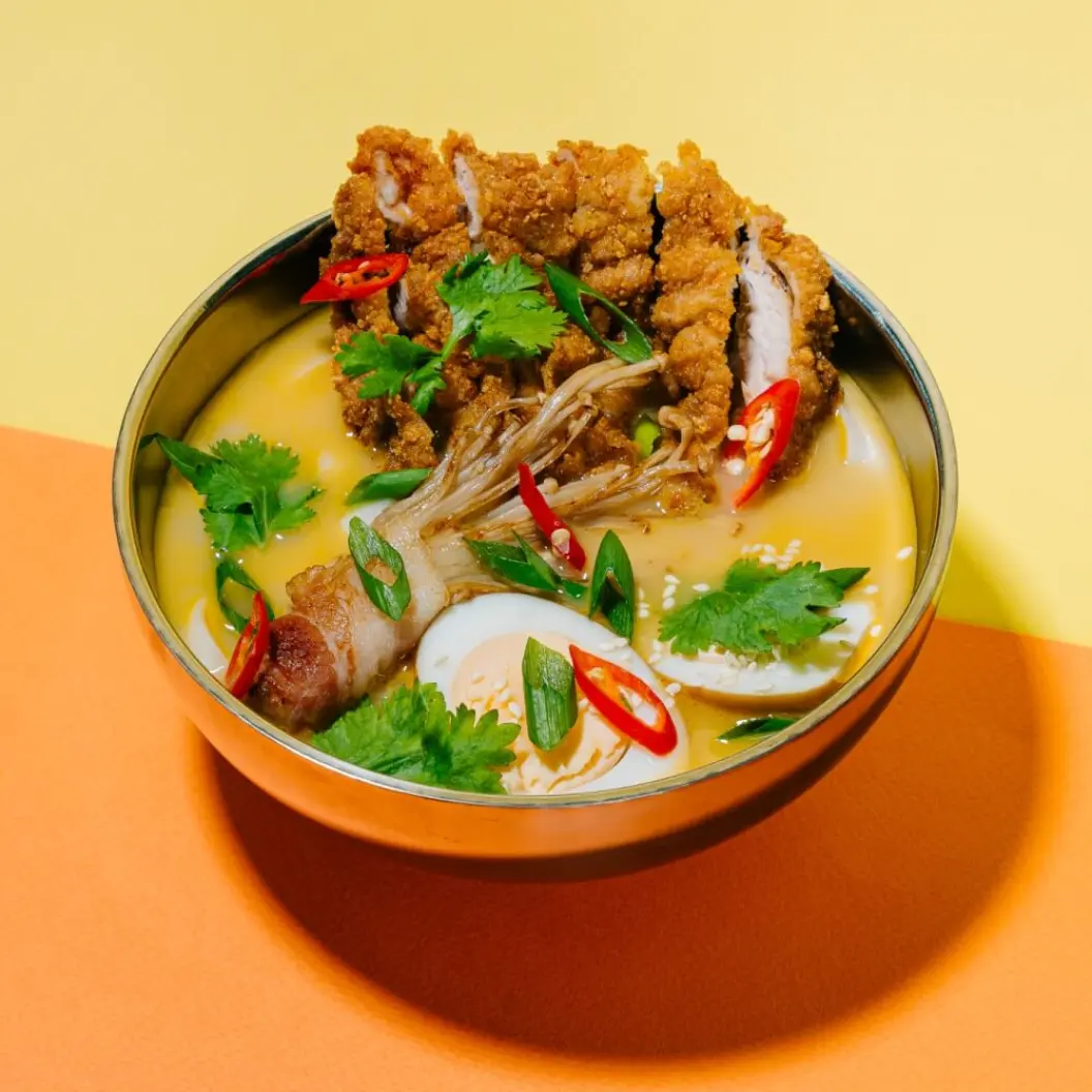 Ронни бургер-клуб: Сырный рамен