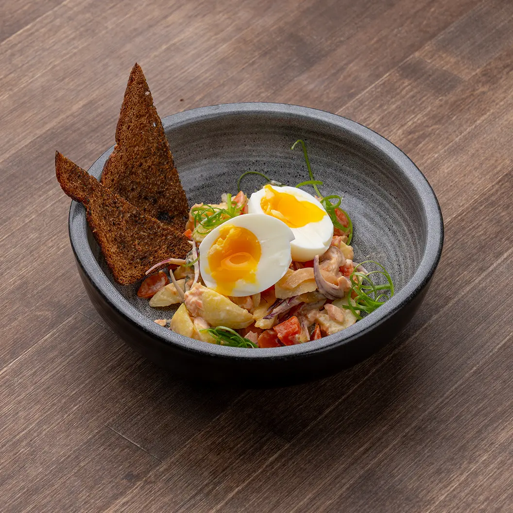 Юпитер 5 и Так или Иначос: Салат с копченой семгой