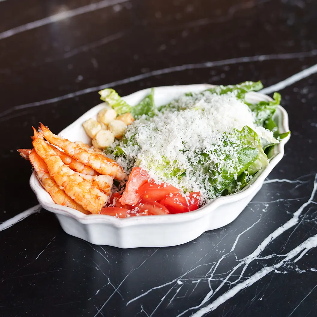 Пижоны: Цезарь с креветками