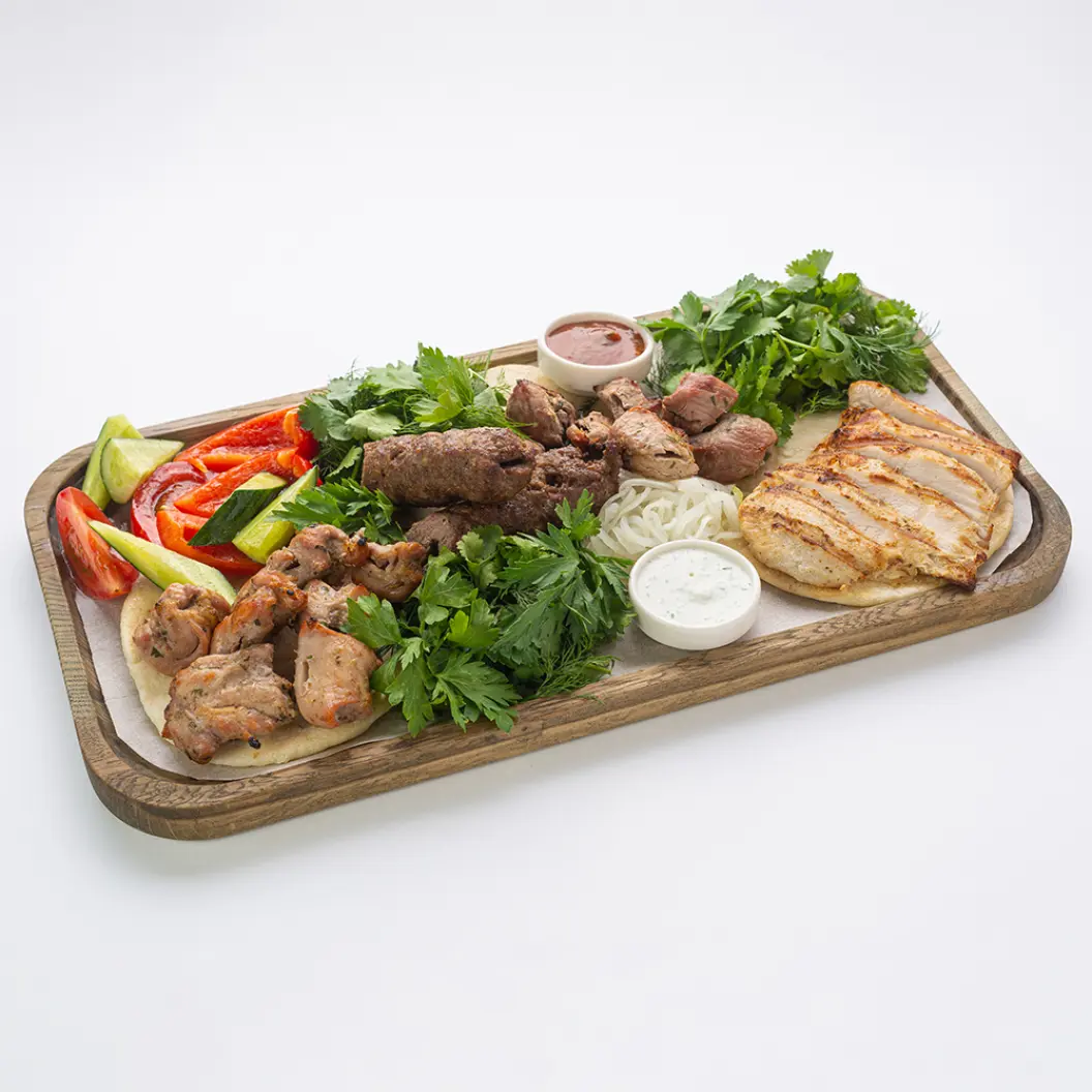Чайхана Бирюза: Гриль-сет для 4-5 джигитов