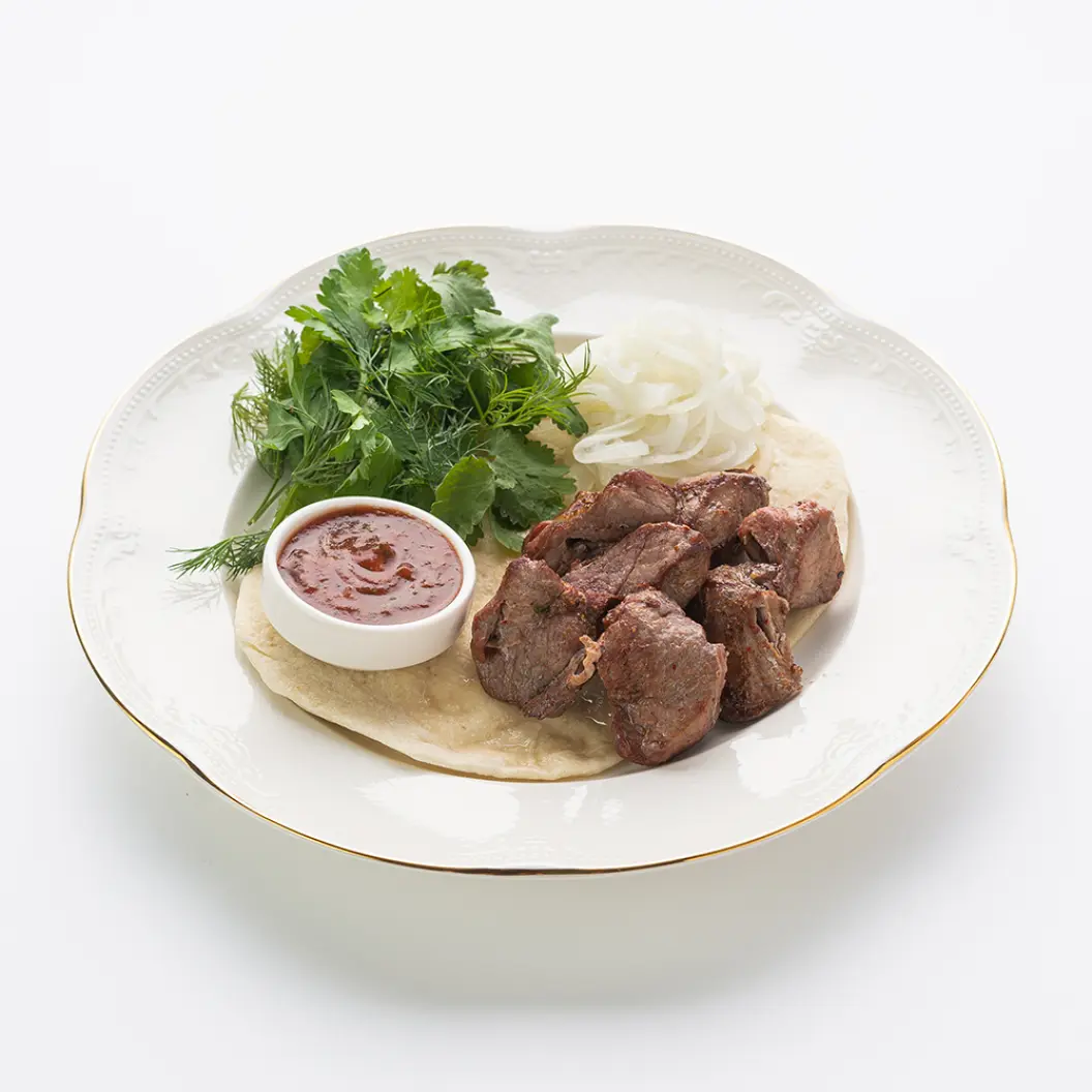 Чайхана Бирюза: Шашлык из баранины