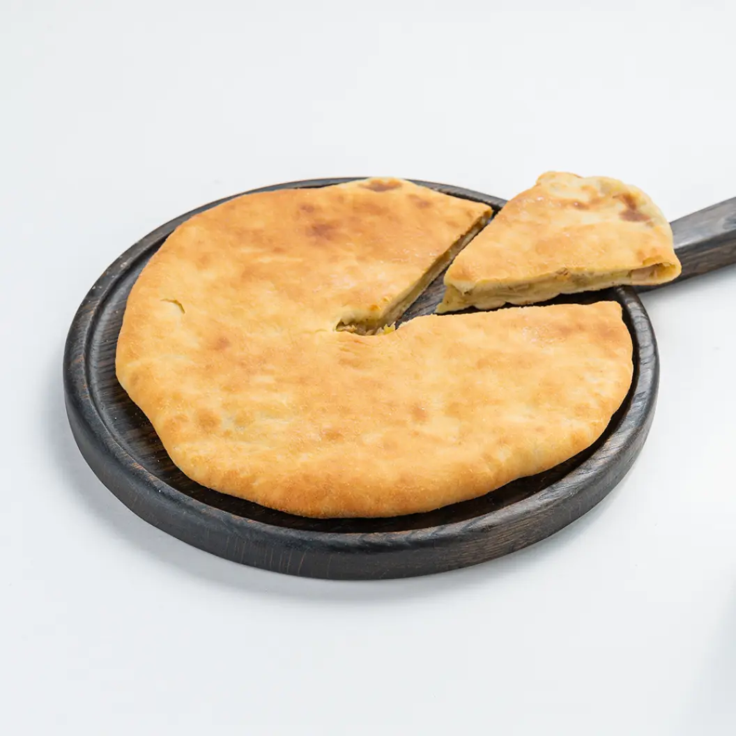 Чайхана Бирюза: Осетинский пирог с картофелем и грибами