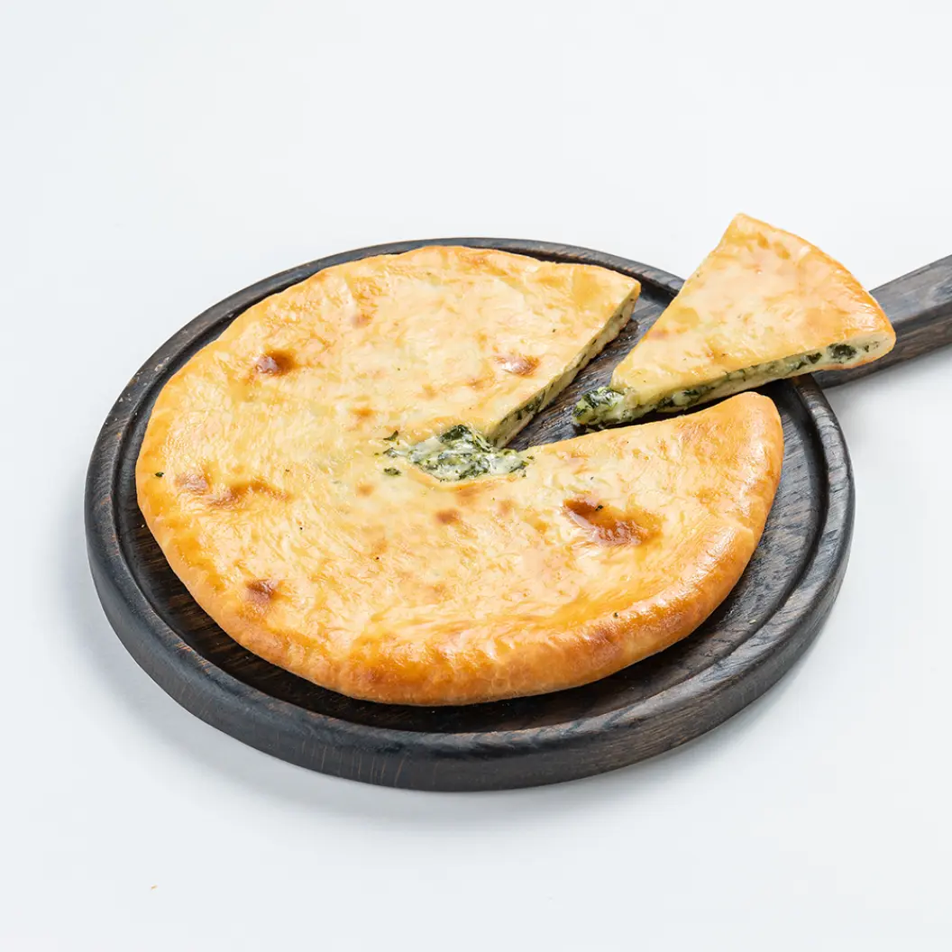 Чайхана Бирюза: Осетинский пирог с сыром и зеленью