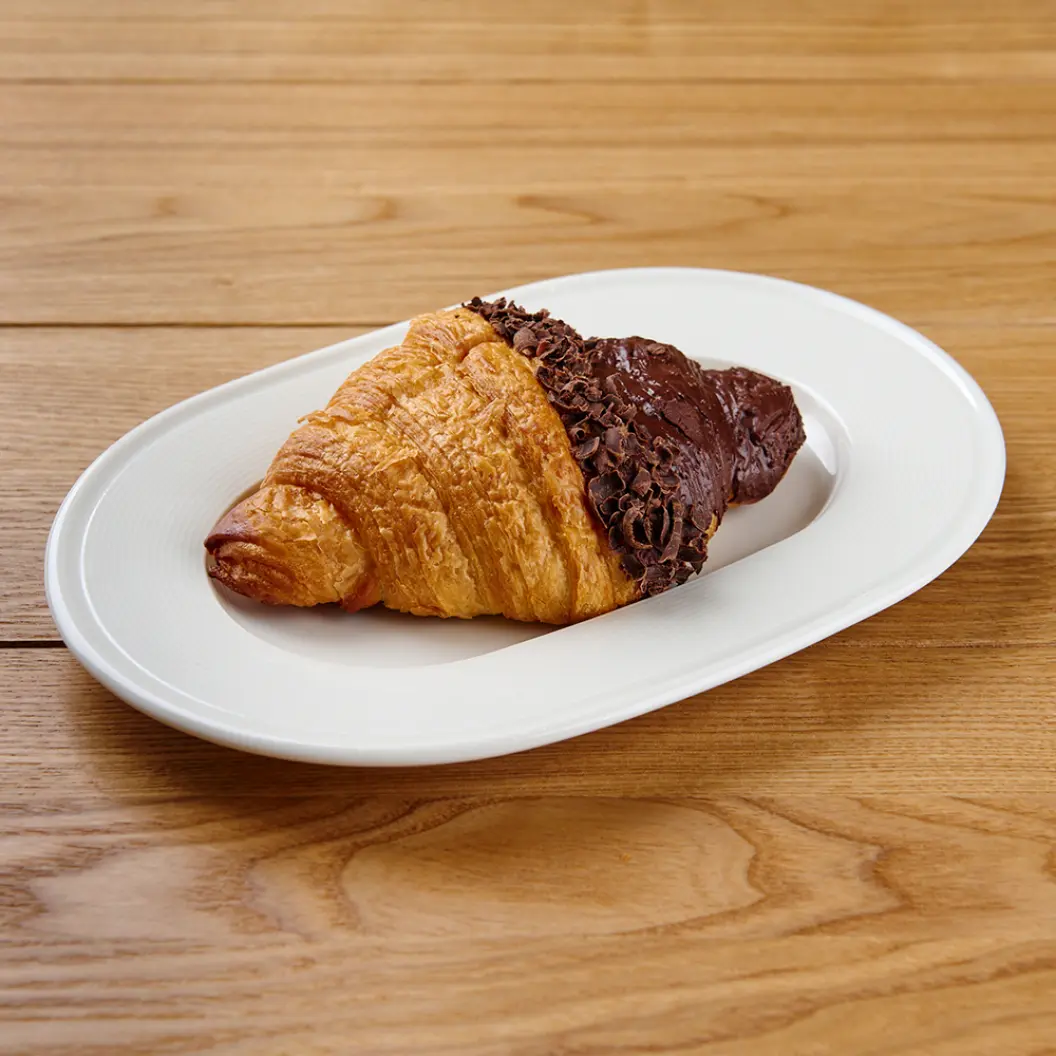 Кофе Семь: Круассан с шоколадом