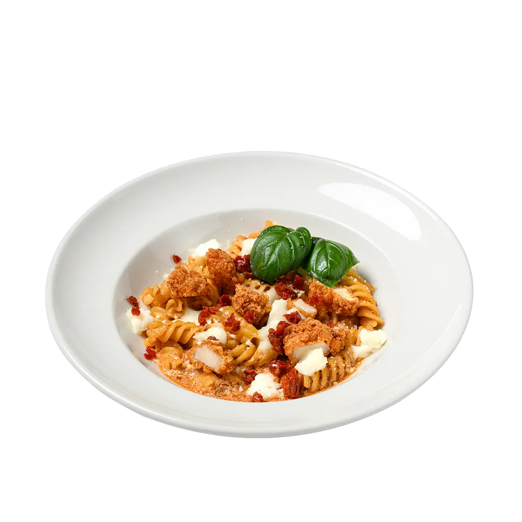 Мама Пицца: Фузилли с хрустящей курицей