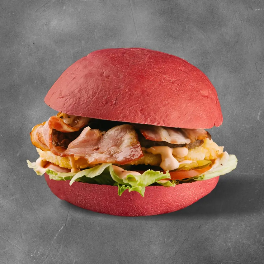 Бургер-клуб Ронни: Розовый Чикен Бекон