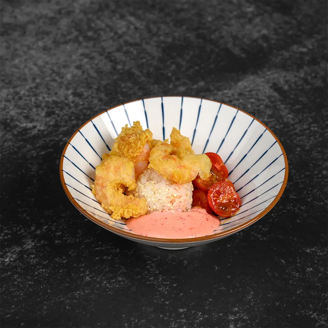 MINBO: Креветки темпура