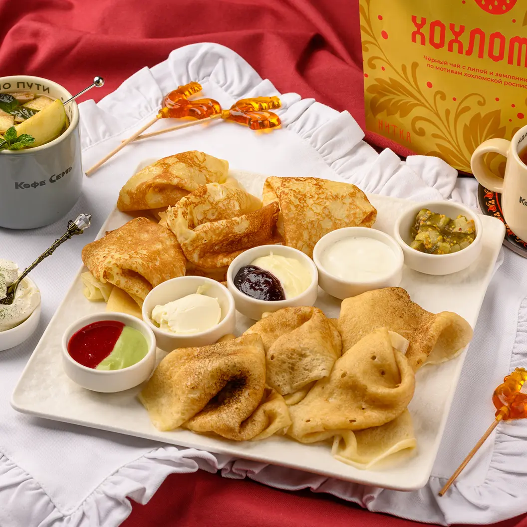 Кофе Семь: Набор блинов и табаней