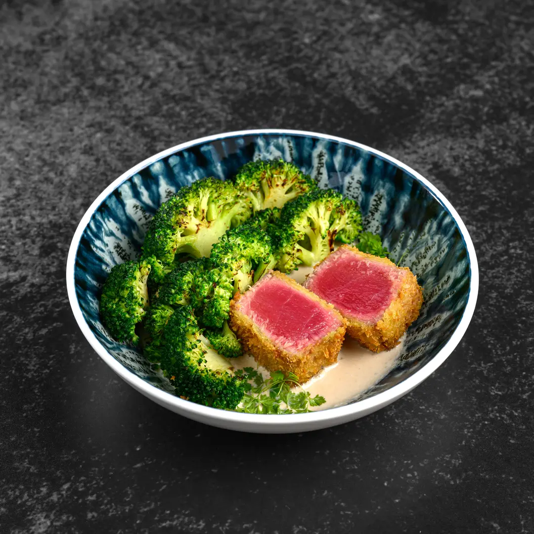 MINBO: Кацу из тунца с брокколи