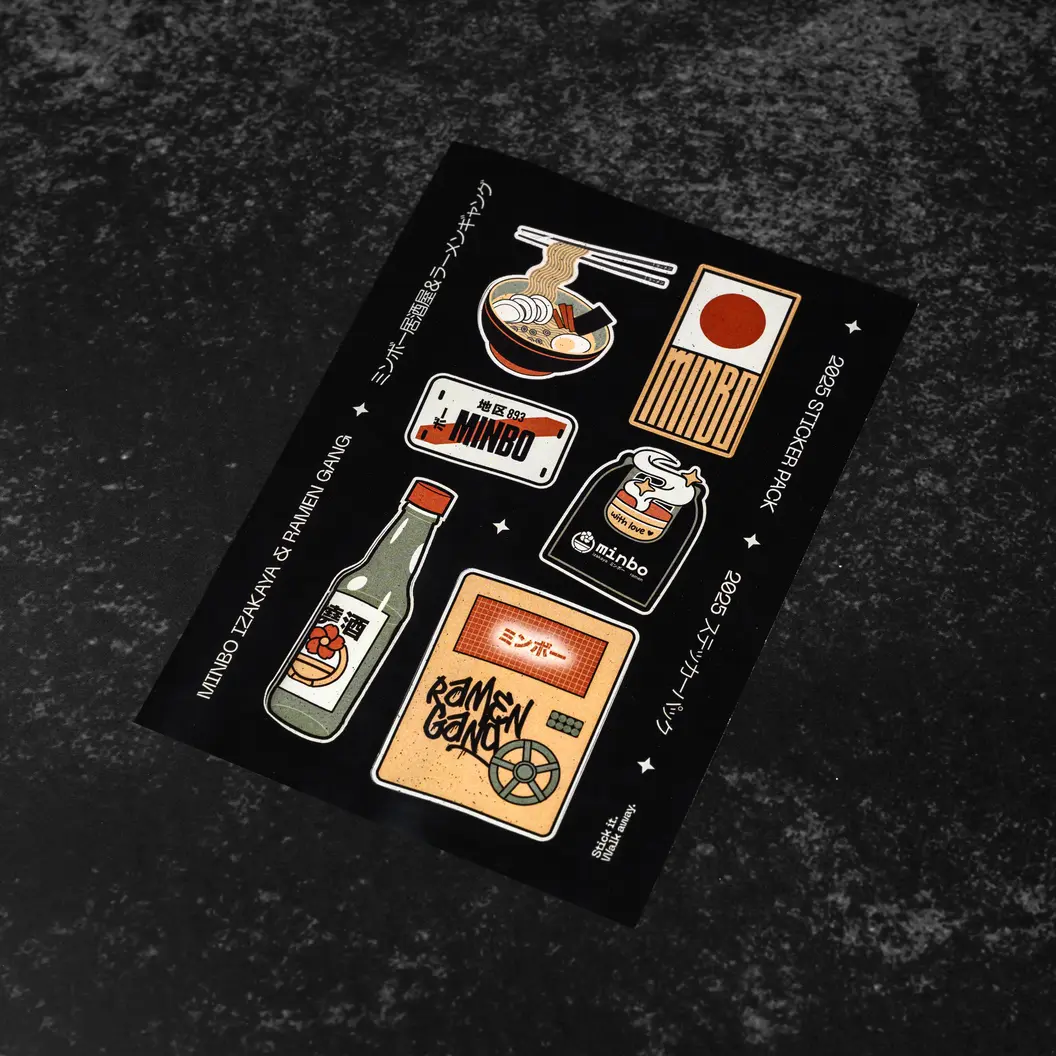 MINBO: Стикерпак