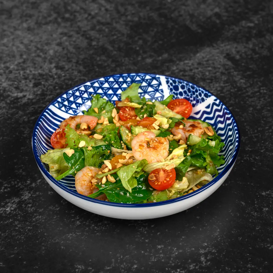 MINBO: Салат с креветками