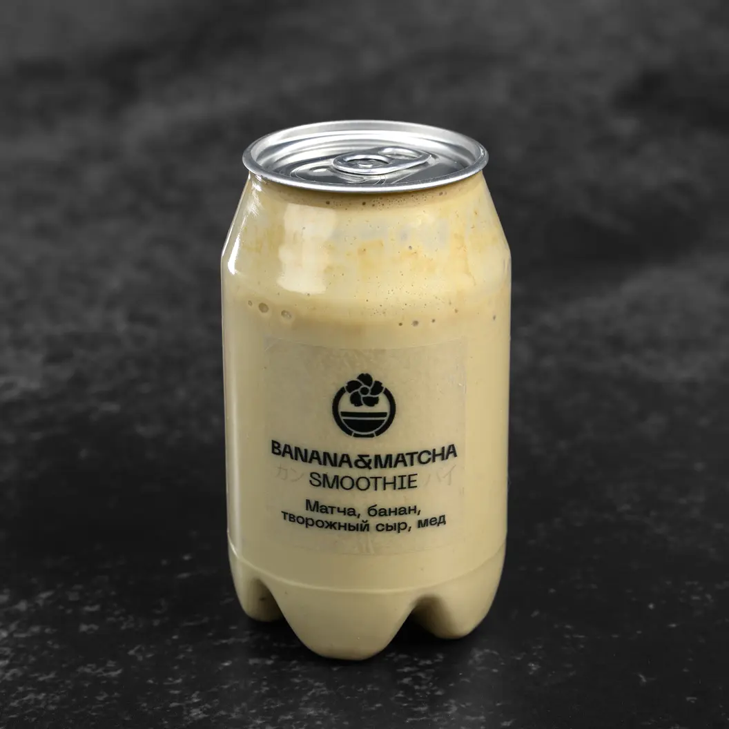 MINBO: Banana & Matcha Smoothie