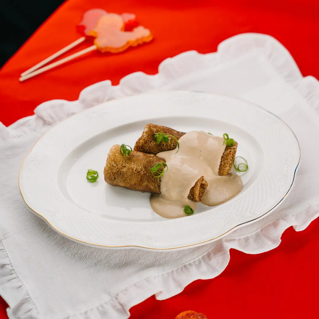 Ронни Дайнер: Блины с мясом и грибами