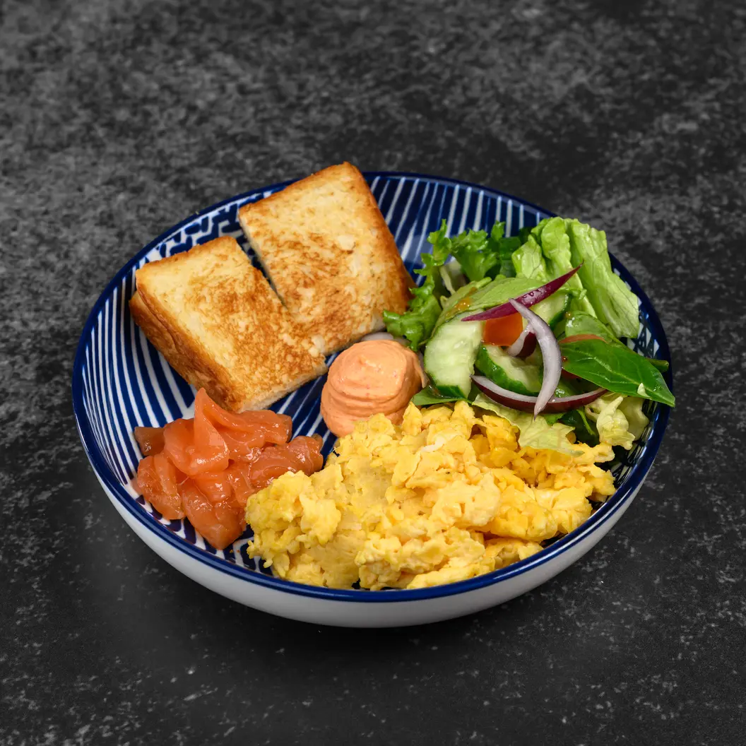 MINBO: Завтрак с лососем