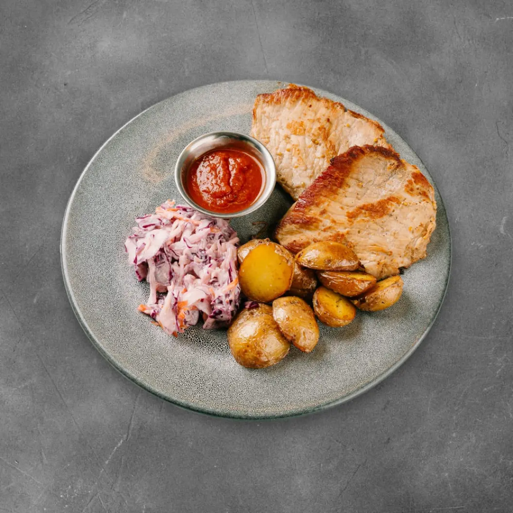 Бургер-клуб Ронни: Свинина по-брутальски