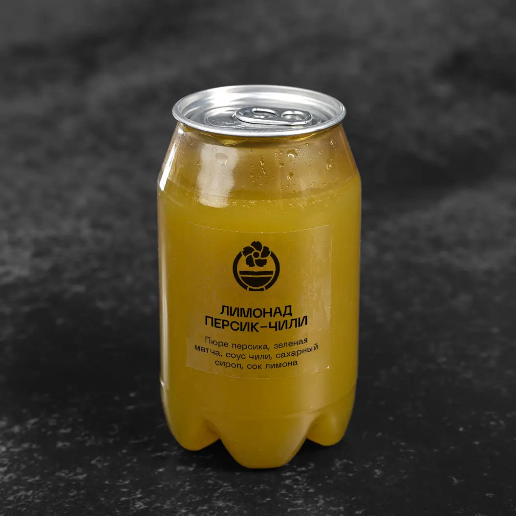 MINBO: Лимонад персик-матча-чили