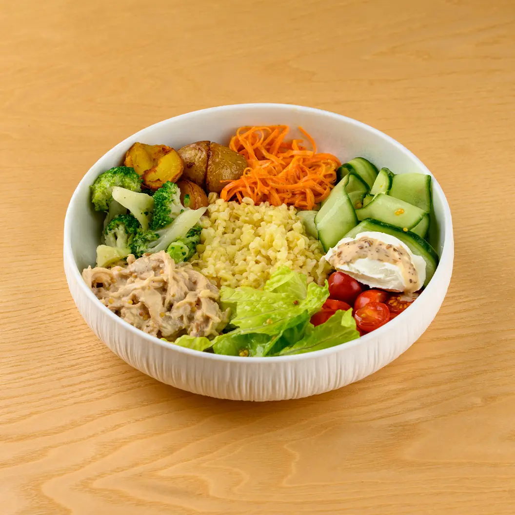 Кофе Семь: Боул с индейкой и булгуром