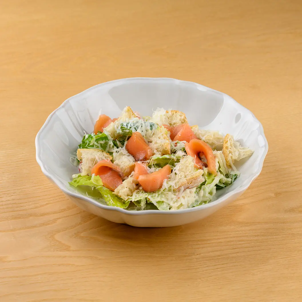 Кофе Семь: Цезарь с семгой