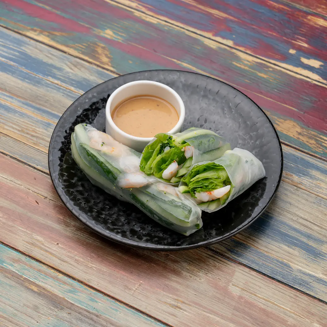 Луна и Черепаха: Фреш-ролл с креветками