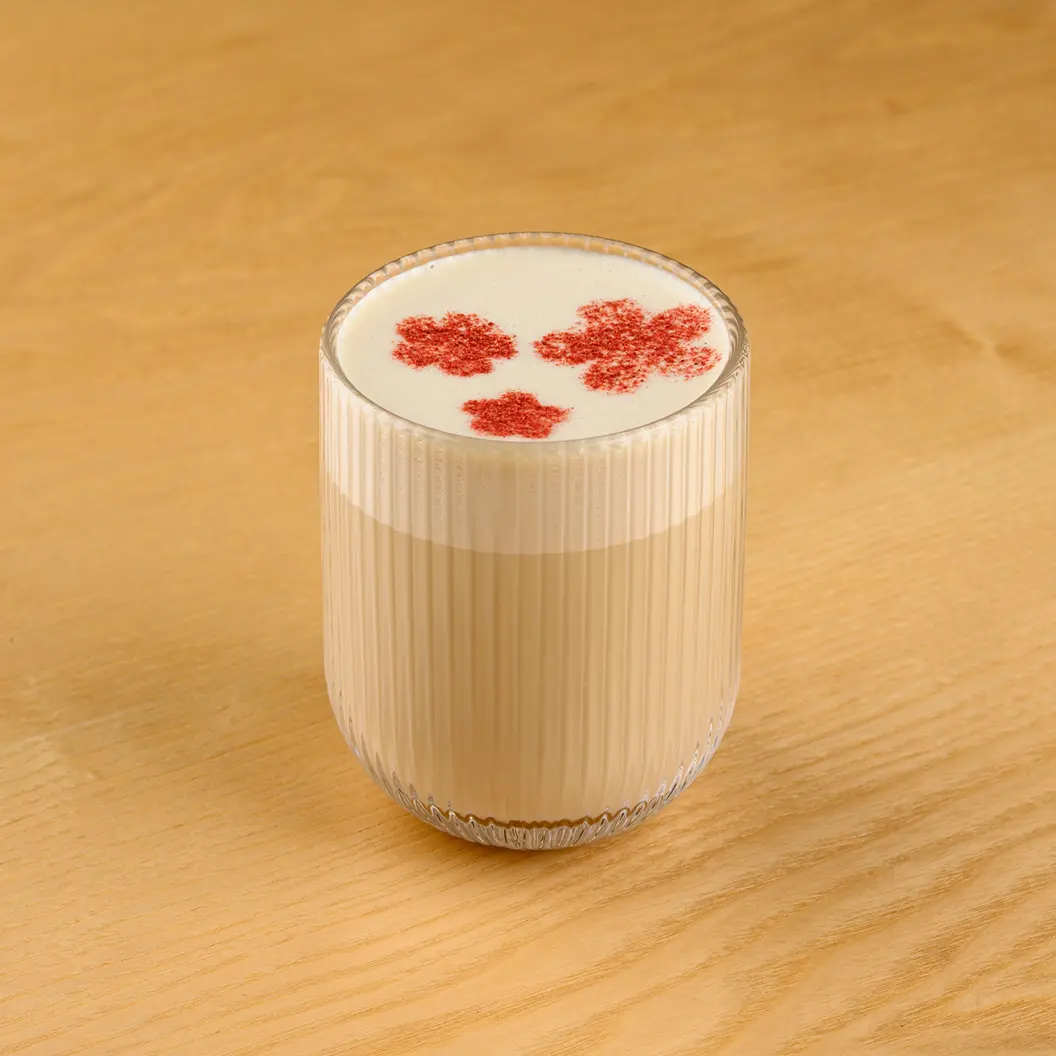 Кофе Семь: Лавандовый раф с малиной