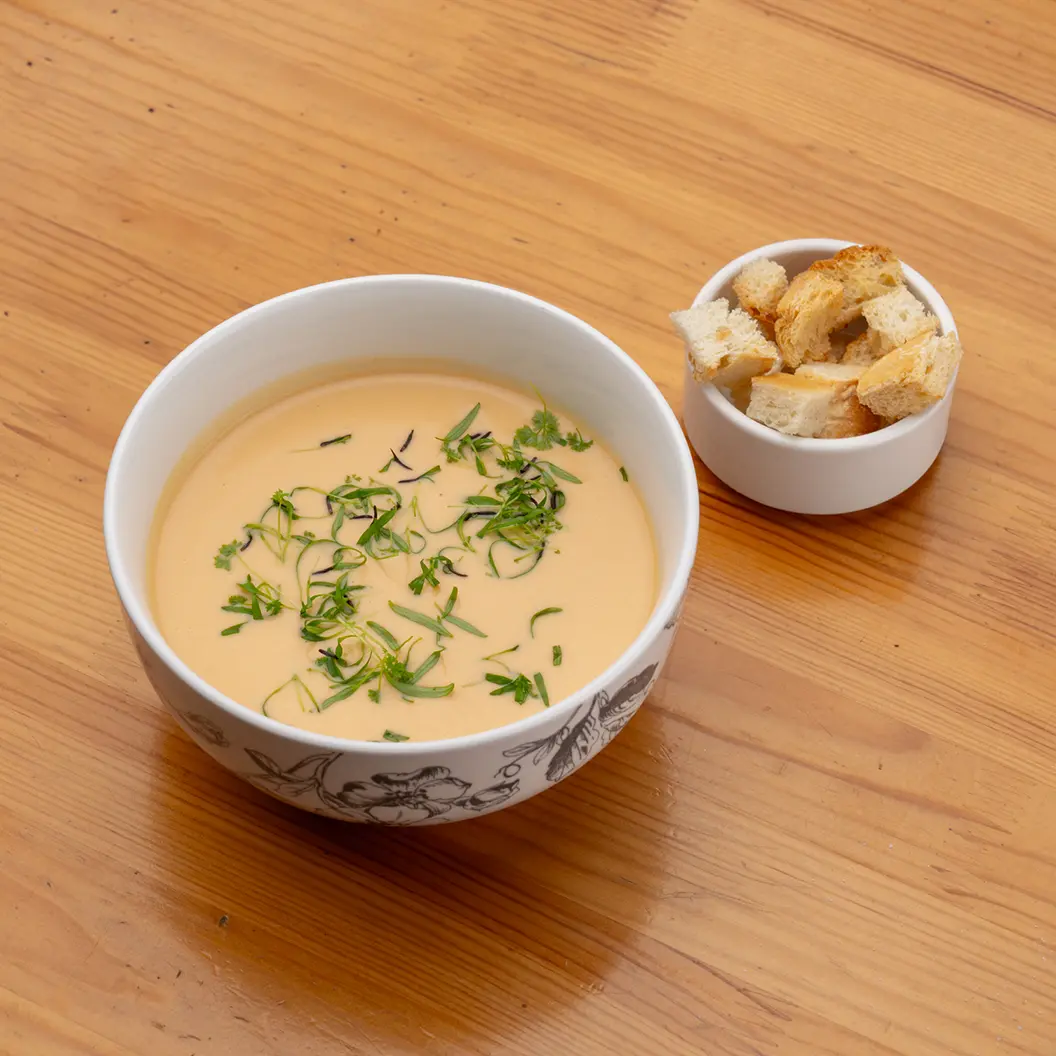 Луна и Черепаха: Сырный крем-суп