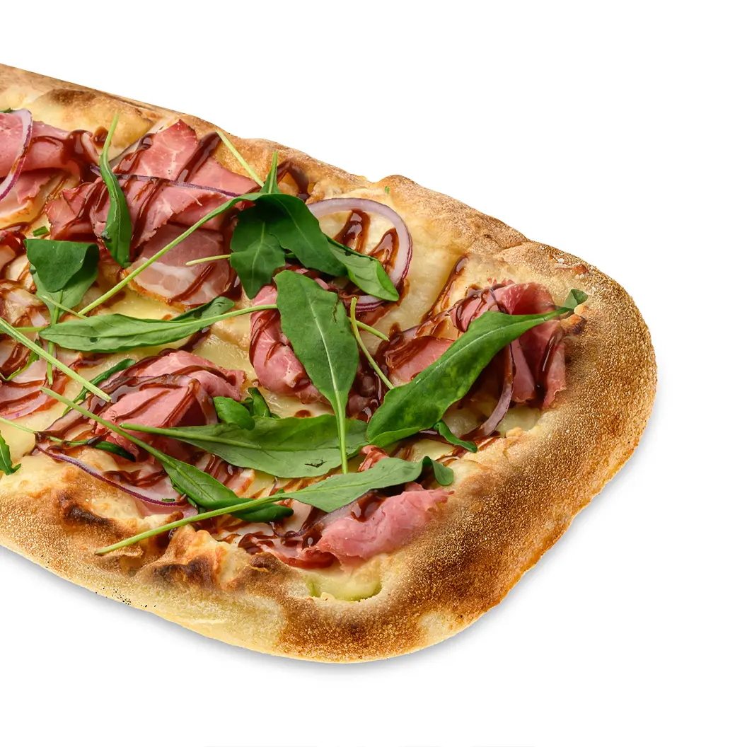 Мама Пицца: С говядиной и соусом барбекю