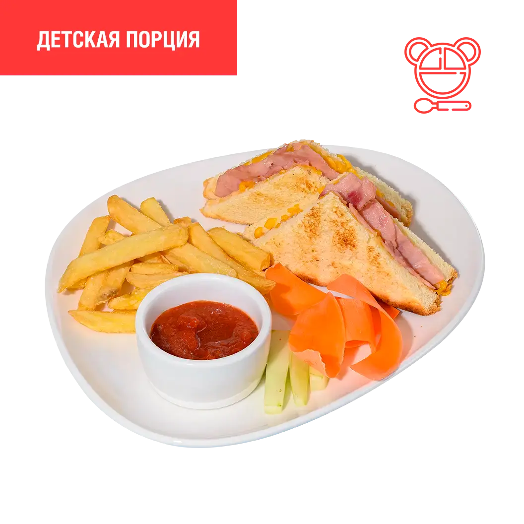 Мама Пицца: Сендвич с картофелем фри