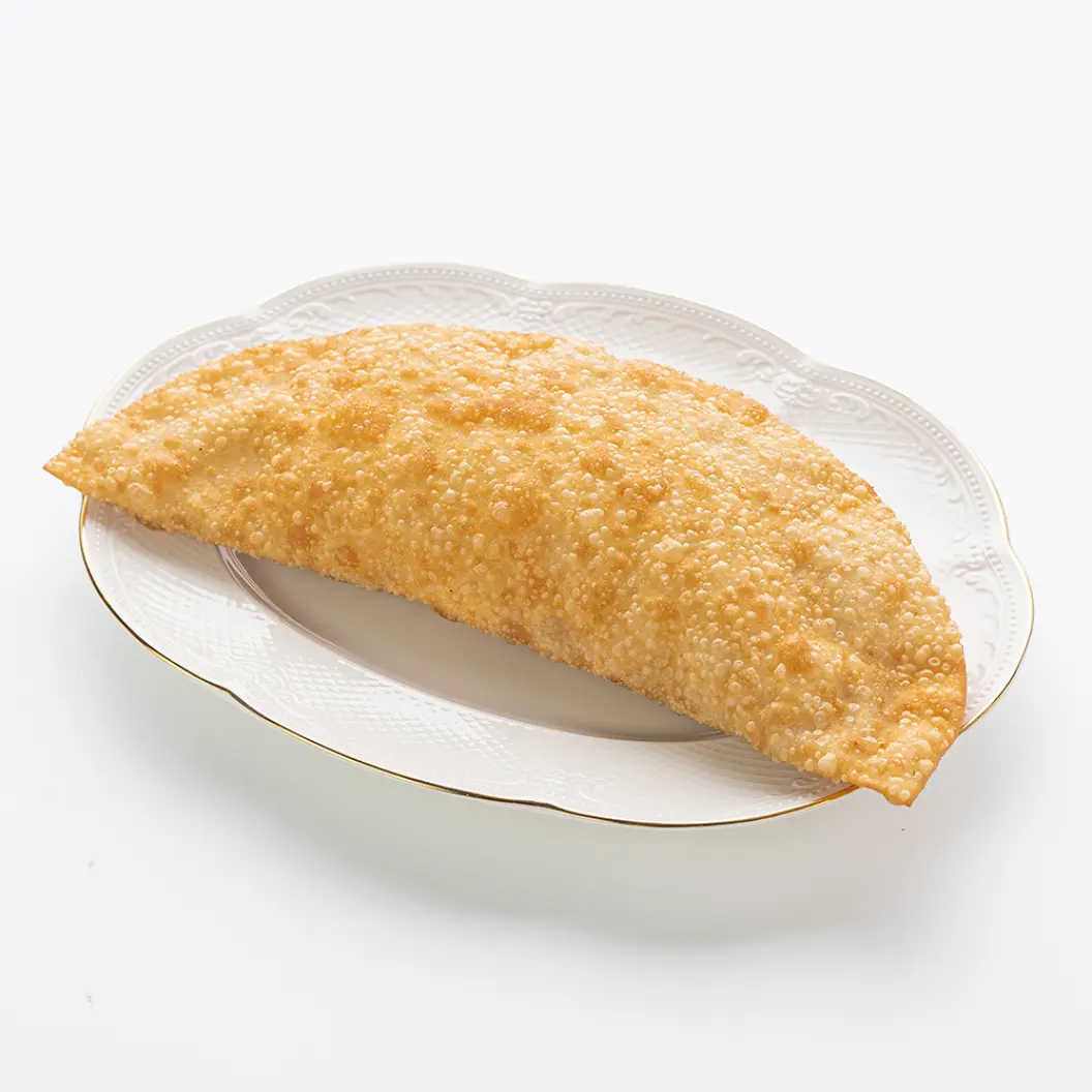 Нино играет в домино: Чебурек с курицей и зеленью