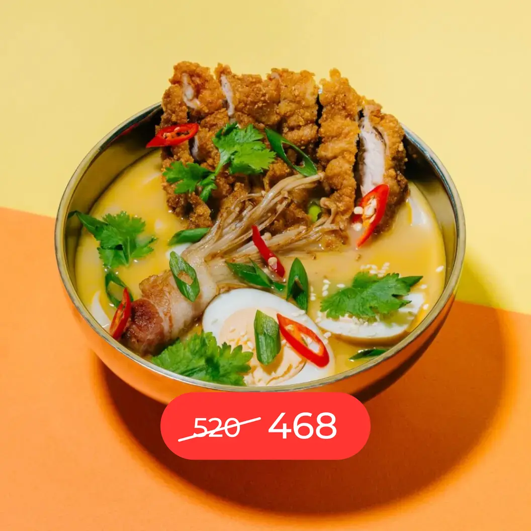 Бургер-клуб Ронни: Сырный рамен